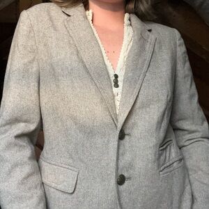 Banana republic wool mixed blazer